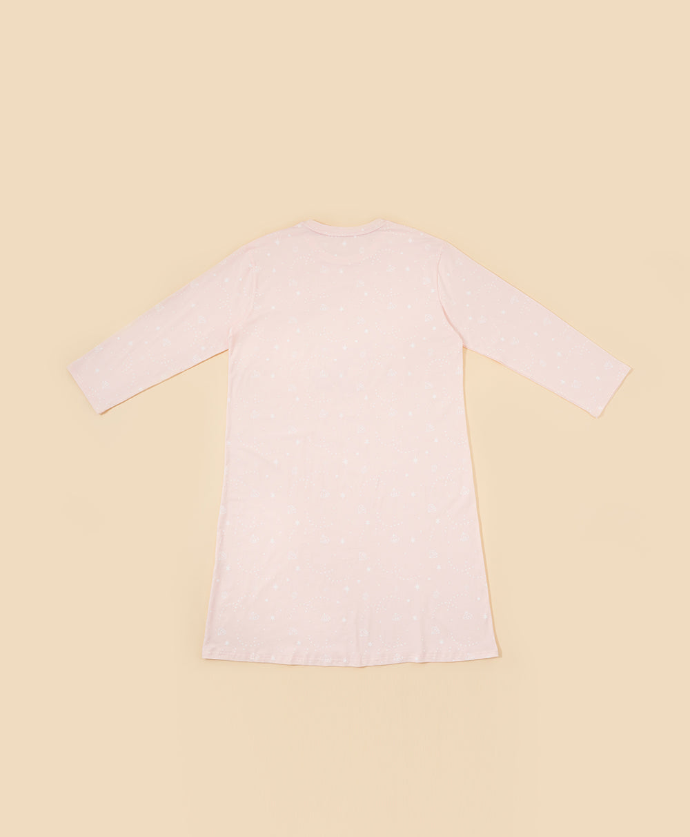 Junior Horsey Hooray! Long Sleeves Dress