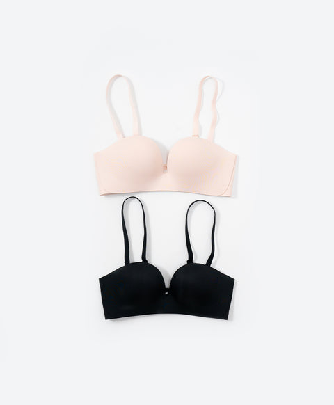 Celestial Wireless 1/2 Cup Multiway Push-Up Bra (New Colors)