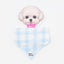 BedMood Cremo & Mello Plaid Pet Bandana Bib