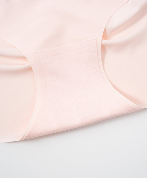 Paw & Peek Laminated Seamless No-Show Mid Waist Hipster Panties