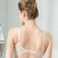 Second Skin Soft Seamless Wireless Low-Back Demi Push Up Plunge Bra
