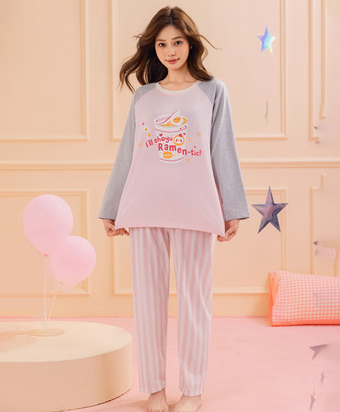 Shoyu Ramen-tic! Long Sleeve Top & Pants Set