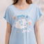 Hide a Sheep Polyester Cotton Short Sleeves Sleep Dress