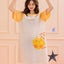 Quacky Bakery Short Sleeve Dress