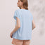 Hide a Sheep Short Sleeves Polyester Cotton Top & Bottom Sleep Set