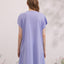 Sweet Cat Bow Bow Polyester Cotton Short Sleeves Sleep Dress