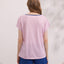Love Happy Sweet Polyester Cotton Short Sleeves Top & Bottom Sleep Set