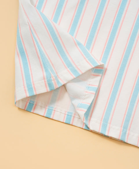 Junior Meow-lloweeen Party Short Sleeves Sleep Dress