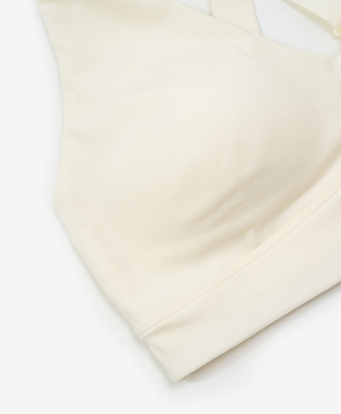 Supportive Soul Wireless Deep V Crossback Pull Over Sports Bra