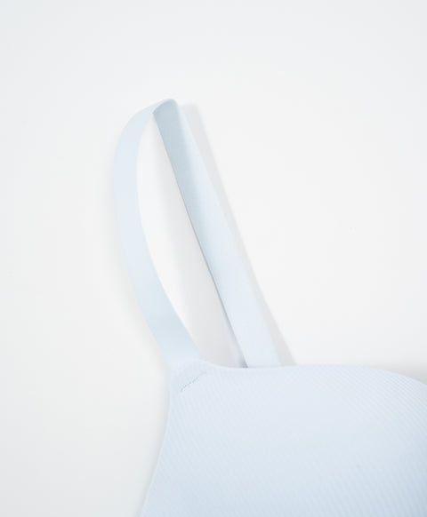 Simply Rib Comfort 3/4Cup Wireless Demi Bra (B Cup)