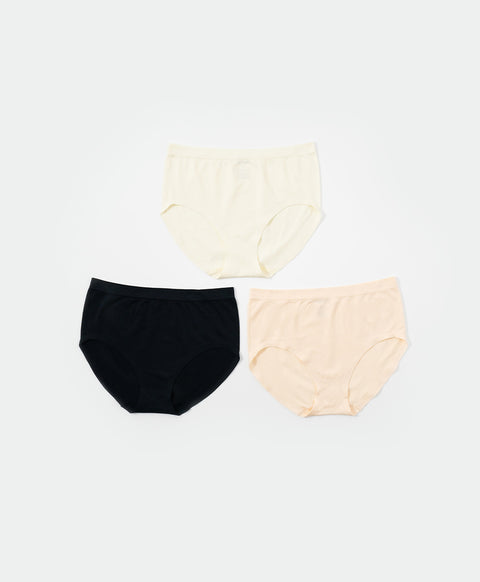 Zero Trace Seamless Mid Waist Hipster Panties