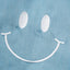Stay Bloom Denim Smiley Tote Bag