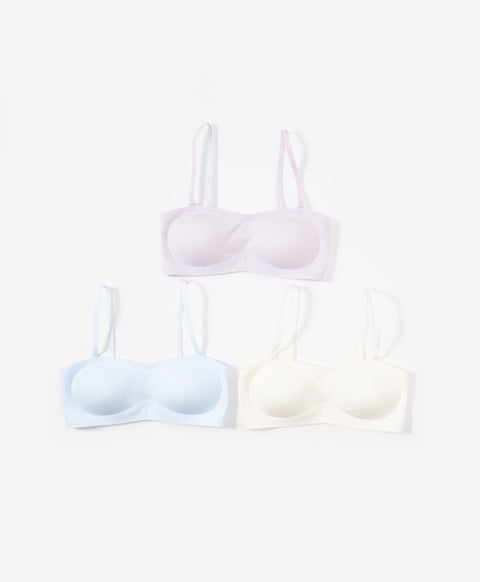 Misty Bloom Seamless Wireless Multiway Bandeau Bra