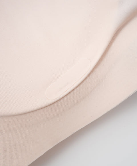 High Coverage Sculpting Side Panel Laminated Wireless Bralette with Back Hooks