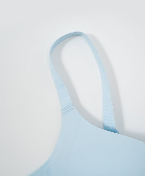 Laminated Clean Cut 3/4 Cup Wireless Demi Bra