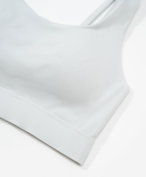 Supportive Soul Wireless Multi-Straps Back Pull Over Sports Bra