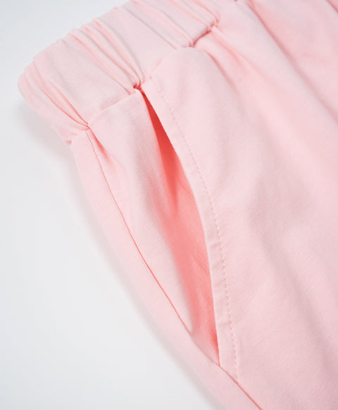 Junior Resort of Heart Short Sleeves Top & Shorts Sleep Set