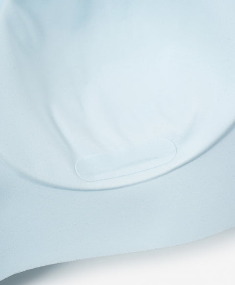 Crème de Lacelisse Wireless Lace-Trimmed V-Neck Bra