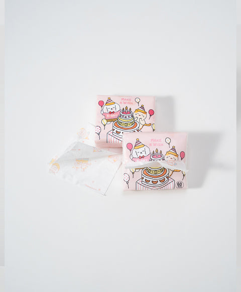 Harmony B-Day Party Graphic Tissue 3-Pack Set (3x60’s)