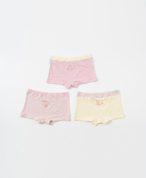 Junior Ballet Bear Cotton Low Waist Boxshorts Panties
