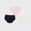 Skinmate Daily Laminated Seamless No-Show Cotton Spandex Mid Waist Midi Panties