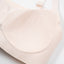 High Coverage Laminated Wireless Bralette with Back Hooks