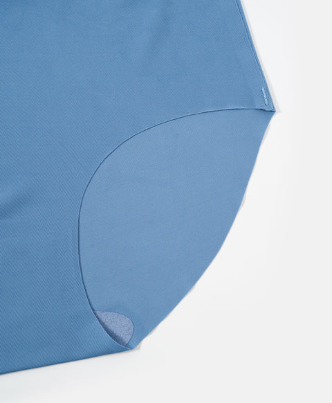 Simple Laminated Low Waist Hipster Panties
