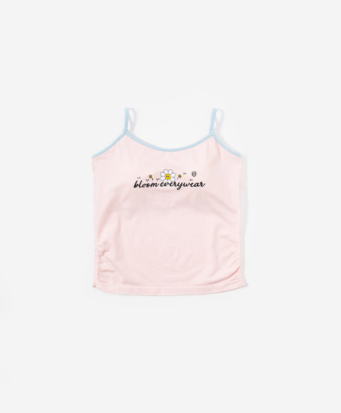 Stay Bloom Padded Contrast Camisole Top