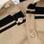 Peekaboo Striped Polo Shirt