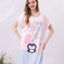 Cozy Home Place Microfiber Short Sleeves Sleep Dress