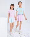 Junior Dream Seashells GIRLS Cropped Top & Skirt PJ Set