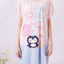 Cozy Home Place Microfiber Short Sleeves Sleep Dress