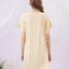 Good Night Microfiber Short Sleeves Sleep Dress
