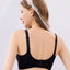 High Coverage Laminated Wireless Bralette with Back Hooks