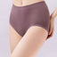 Jacquard Seamless Knit Mid-High Waist Hipster Panties