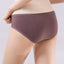 Jacquard Seamless Knit Mid-High Waist Hipster Panties