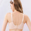 High Coverage Sculpting Side Panel Laminated Wireless Bralette with Back Hooks