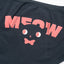 Little Black Cat Cotton Spandex Mid Waist Hipster 2pcs Sanitary Panties Pack