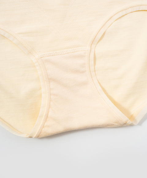 Real Comfy Seamless Knit Mid Waist Hipster Panties