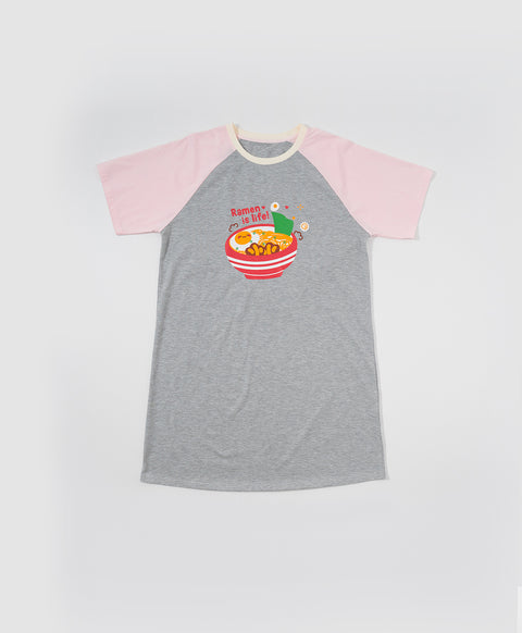 Shoyu Ramen-tic! Short Sleeve Dress