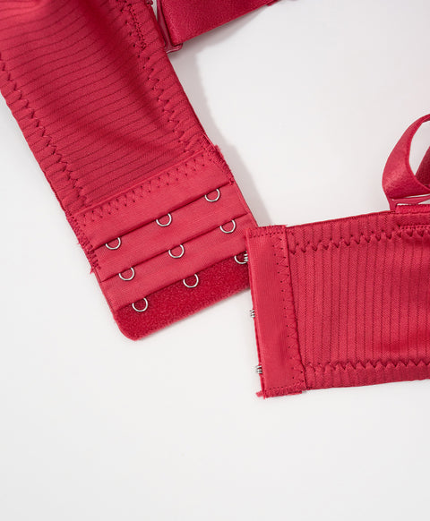 Spring Lace 3/4 Cup Full Coverage Wireless Bra