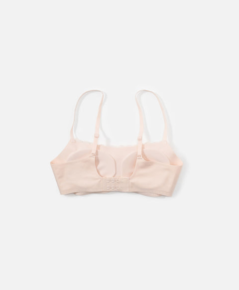 Crème de Lacelisse Wireless Lace-Trimmed Bralette