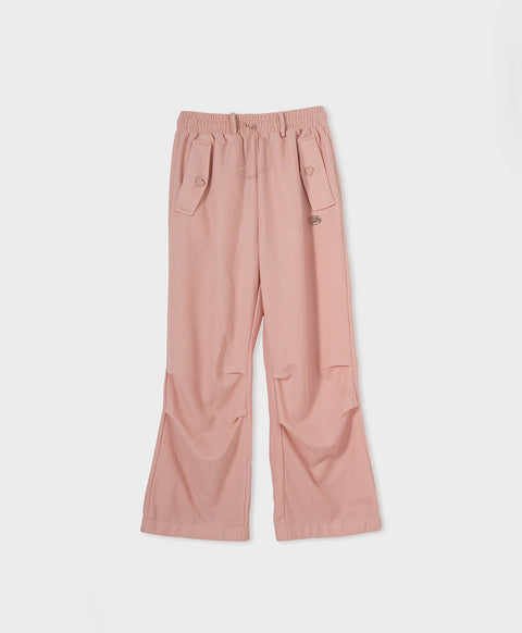 Dream Squad Waffle Long Pants with Drawstring