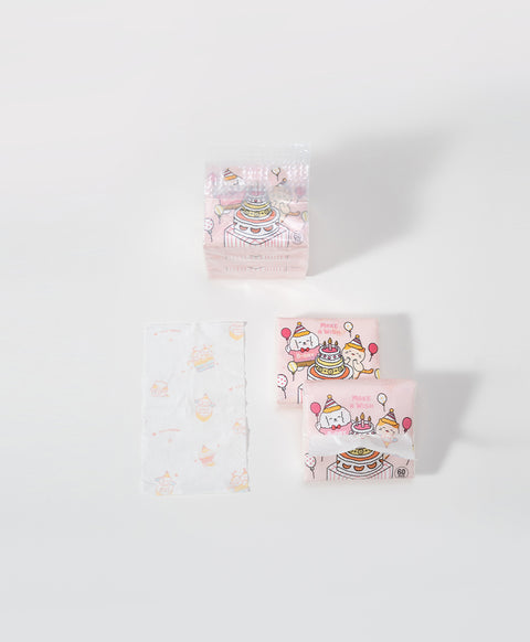 Harmony B-Day Party Graphic Tissue 3-Pack Set (3x60’s)