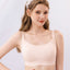 High Coverage Sculpting Side Panel Laminated Wireless Bralette with Back Hooks