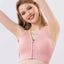 Seamless Knit Sporty Racer-Back V-Neck Front Zip Vest