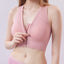 Seamless Knit Sporty Racer-Back V-Neck Front Zip Vest