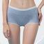 Rib Design Mid Waist Hipster Cotton Panties