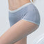 Rib Design Mid Waist Hipster Cotton Panties