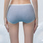 Rib Design Mid Waist Hipster Cotton Panties